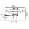 Nordlux Phoenix [IP54] wall lamp - Outdoor