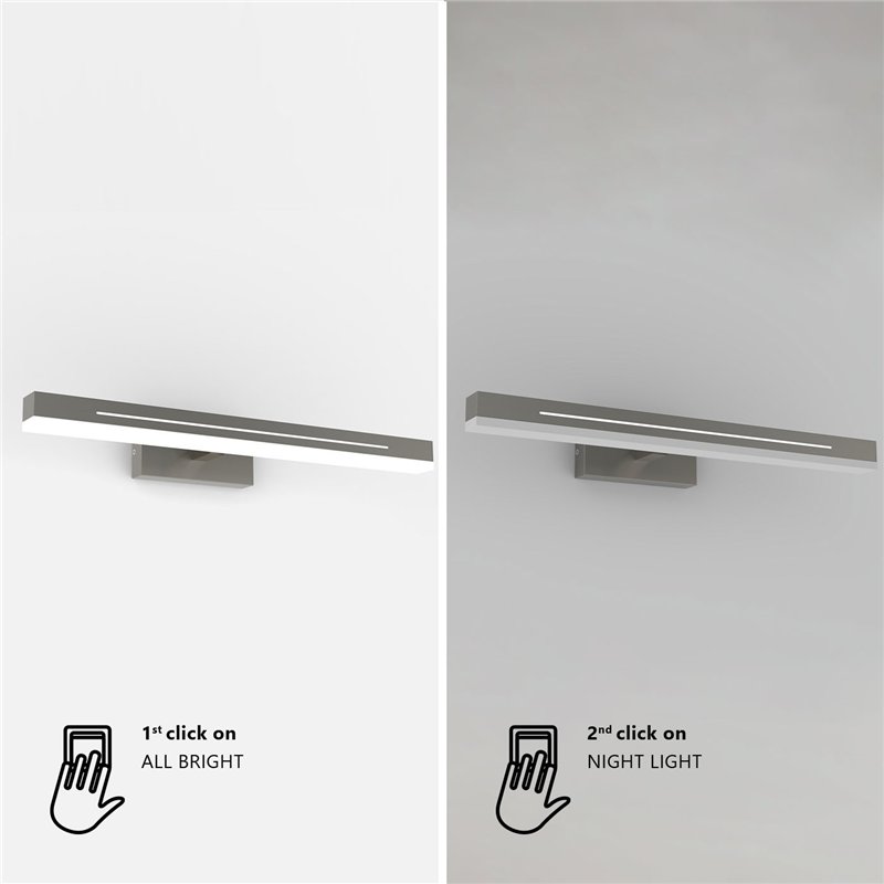 Nordlux Otis 60 [IP44] 2-step wall lamp