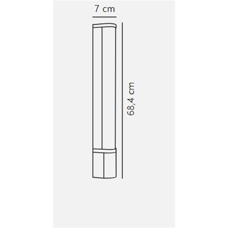 Nordlux Malaika 68 [IP44] Incl. Socket wall lamp