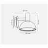 Nordlux Arki outdoor [IP54] wall lamp - Outdoor