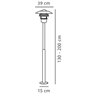 Nordlux Vejers 2M [IP54] garden lamp - Outdoor