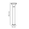 Nordlux Noorstad 85 [IP44] garden lamp - Outdoor