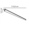 Nordlux Westport 120 [IP65] ceiling lamp