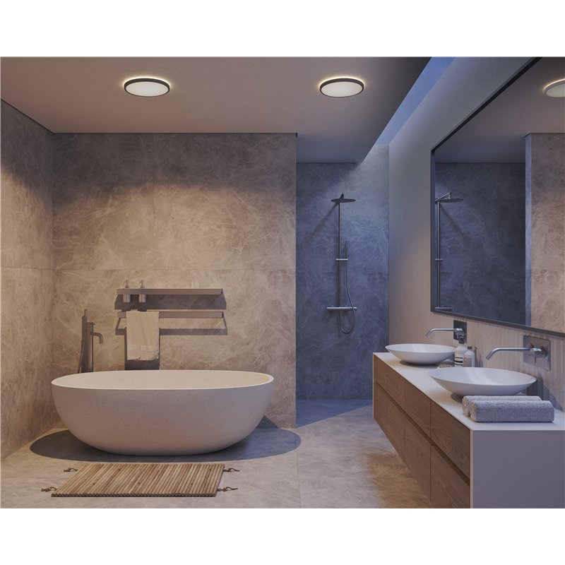 Nordlux Oja 29 [IP54] 3-step 3000/4000K ceiling lamp