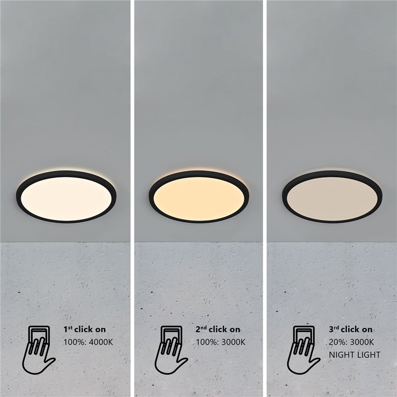 Nordlux Oja 29 [IP54] 3-step 3000/4000K ceiling lamp