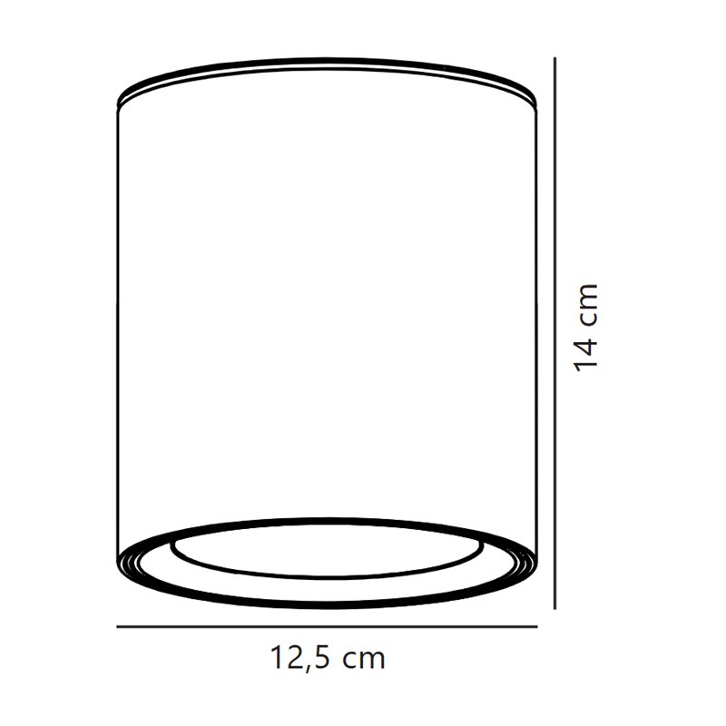 Nordlux Landon Long 12 Smart [IP44] Deckenlampe