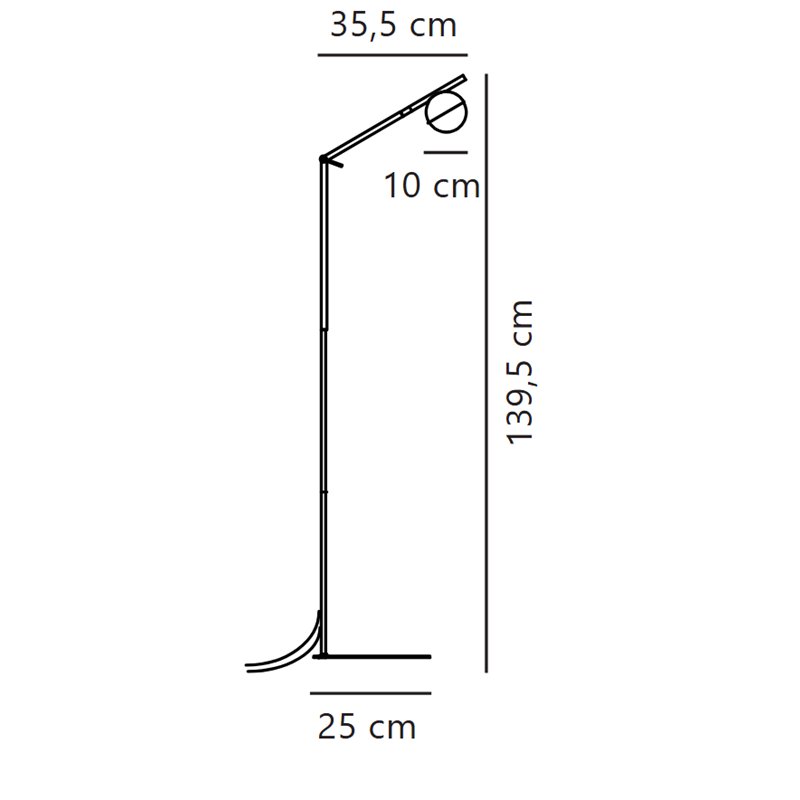 Nordlux Contina 10 floor lamp