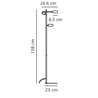 Nordlux Clyde 8 3-step Dim floor lamp