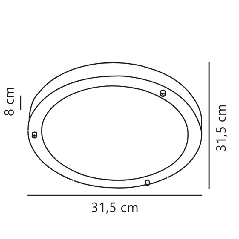Nordlux Ancona Maxi 31 [IP44] ceiling lamp