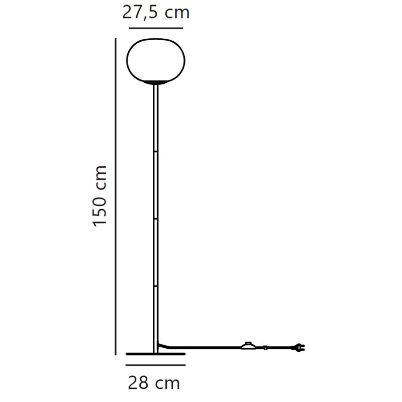 Nordlux Alton 28 floor lamp