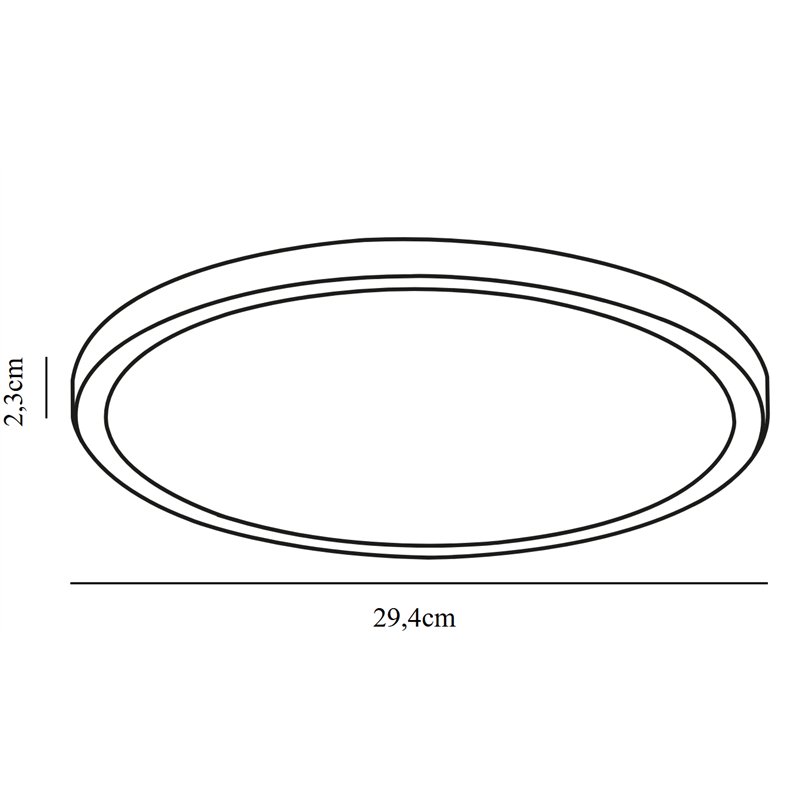 Nordlux Oja 29 3-step Dim ceiling lamp