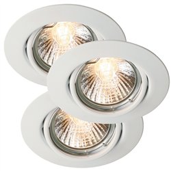 Nordlux Triton [IP23] 3-kit recessed spot