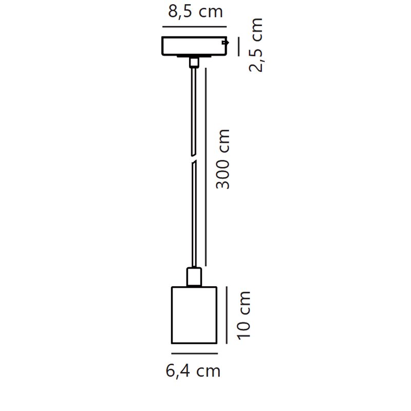 Nordlux Siv 6 suspension lamp