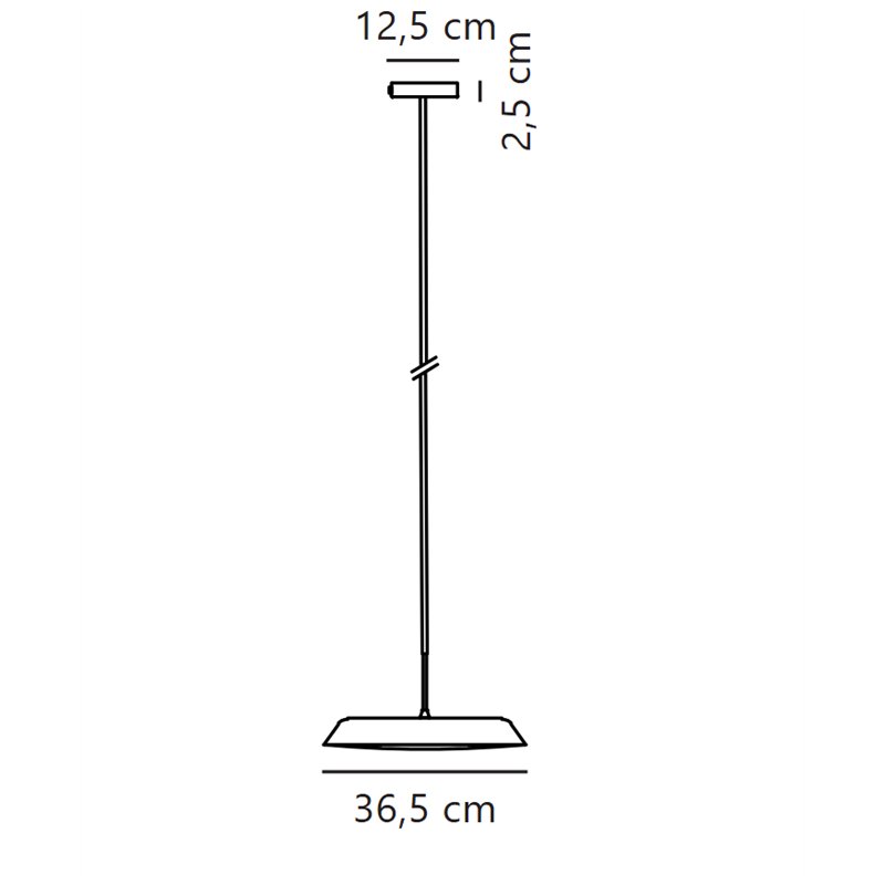 Nordlux Piso 36 Dim-to-Warm suspension lamp