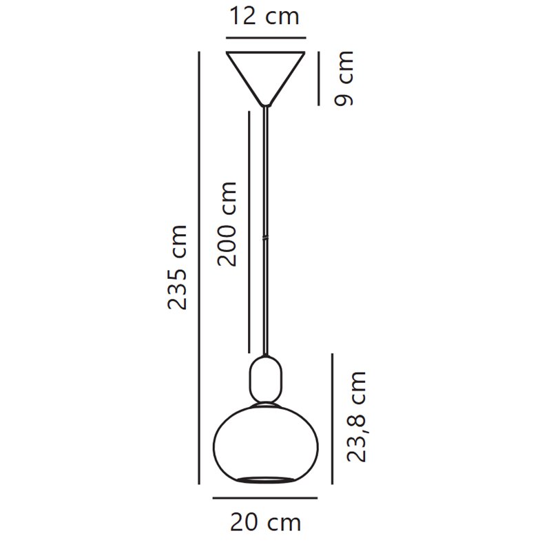Nordlux Notti 20 suspension lamp