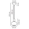 Nordlux Notti 20 suspension lamp