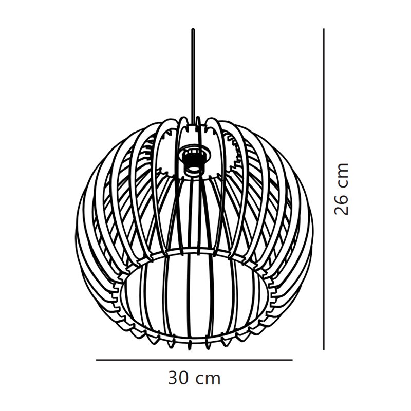 Nordlux Chino 30 suspension lamp