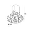 Delta Light NIME II TRIMLESS Einbauspot