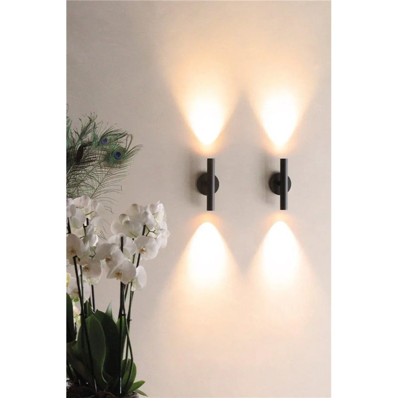TAL HABANA UP/DOWN BASE WC wall lamp - 3000K - Black - Outlet