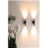 Tal Lighting HABANA UP/DOWN BASE WC Wandlampe - 3000K - Schwarz - Outlet
