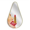 Buy SELETTI Toiletpaper  pear shaped mirror - Tongue online?