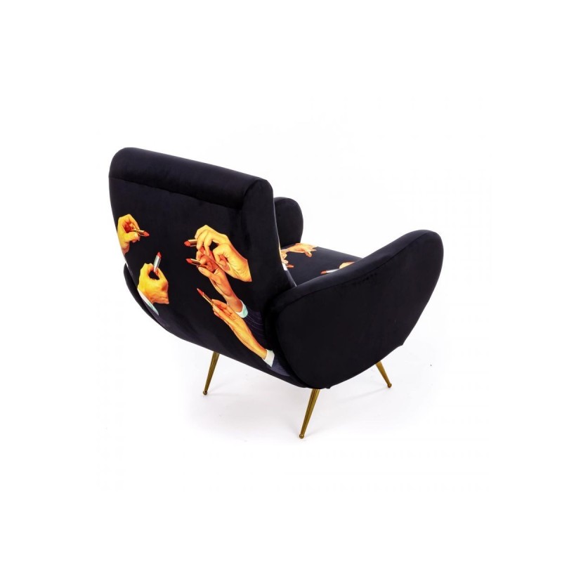 SELETTI Toiletpaper Armchair - Lipstick