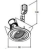 Tal Lighting SOLID ROUND MOBY GU10 Deckenlampe