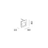 Tech lito wall recessed 2.2
