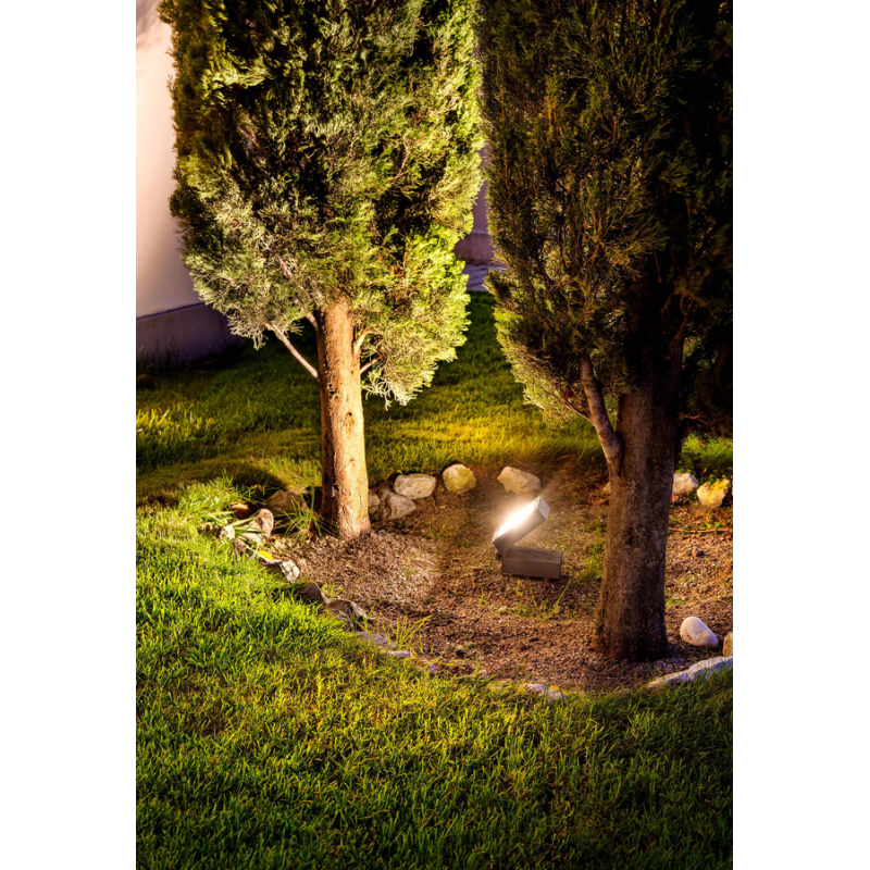 Wever & Ducré X-Beam Round Outdoor Wall / Floor Surf Proj 1.0 Led Pollerleuchte