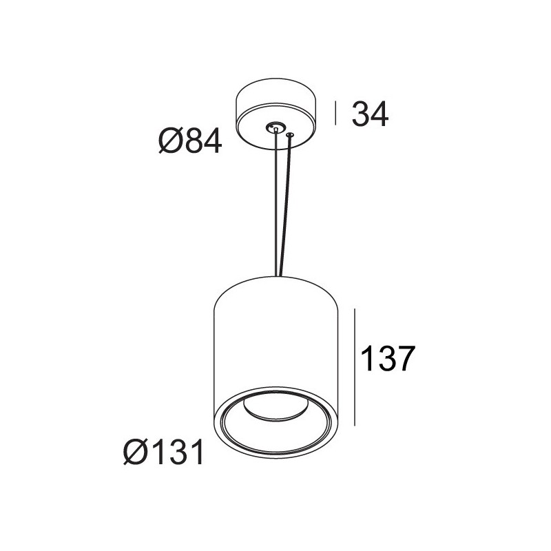 Delta Light BOXY XL R C Hängelampe