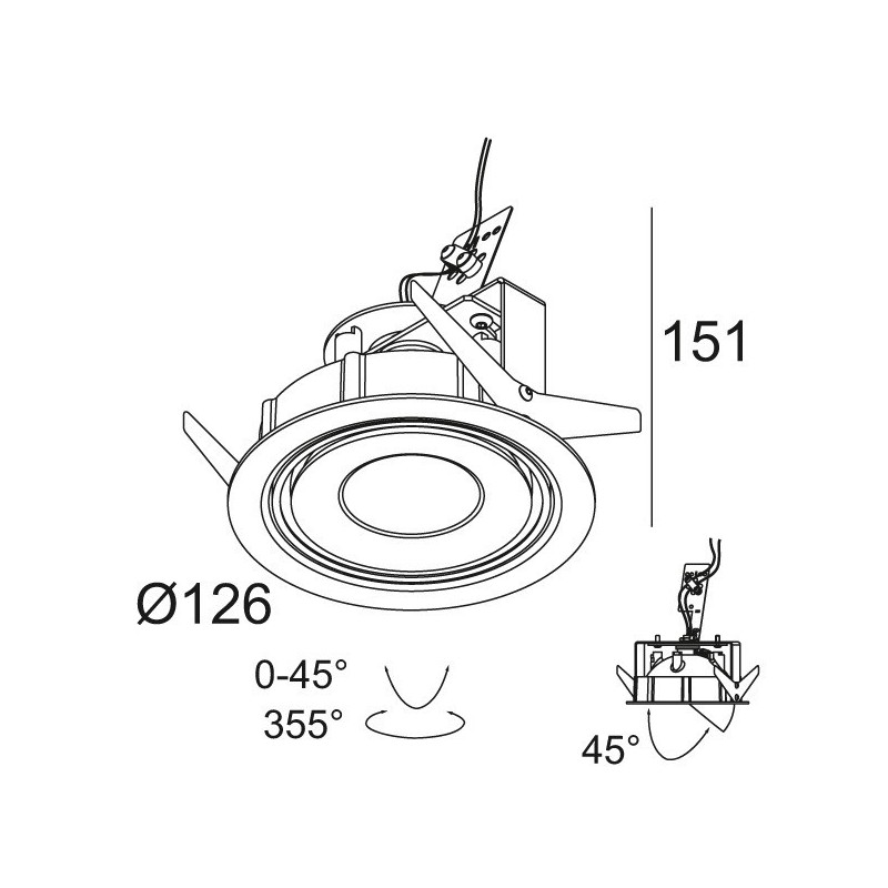 Delta Light TWEETER M ST Recessed spot