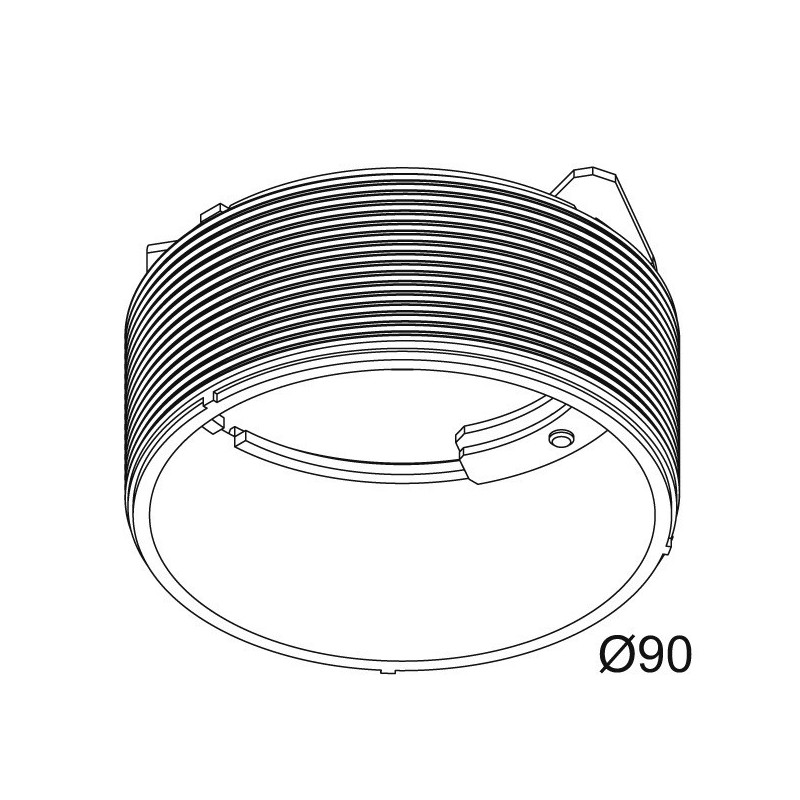 Delta Light MOUNTING KIT SPY 39/52 TRIMLESS WSC