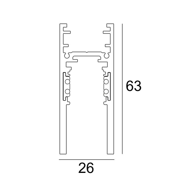 Delta Light Slm26H - Profile 3M