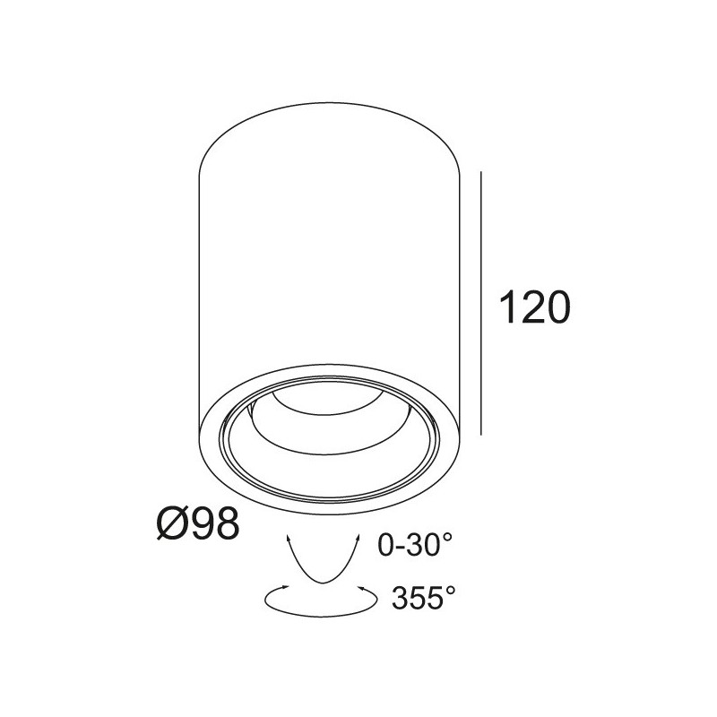 Delta Light BOXY R OK DIM8 Deckenlampe