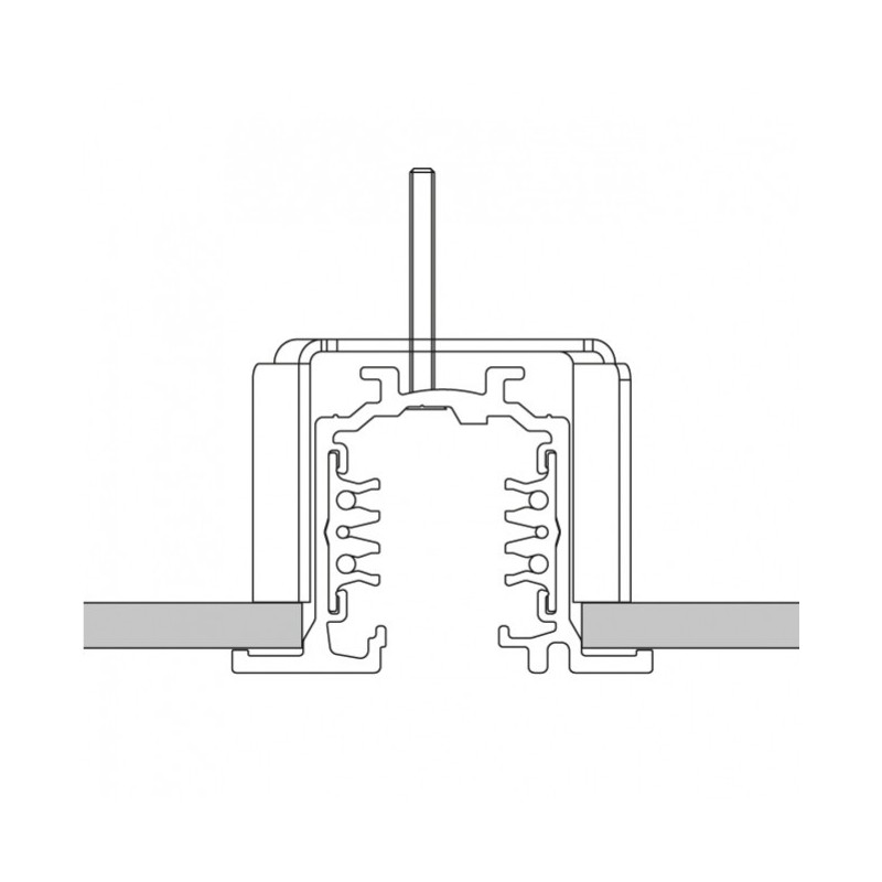 Delta Light TRACK 3F DIM IN - INSIDE CLIP