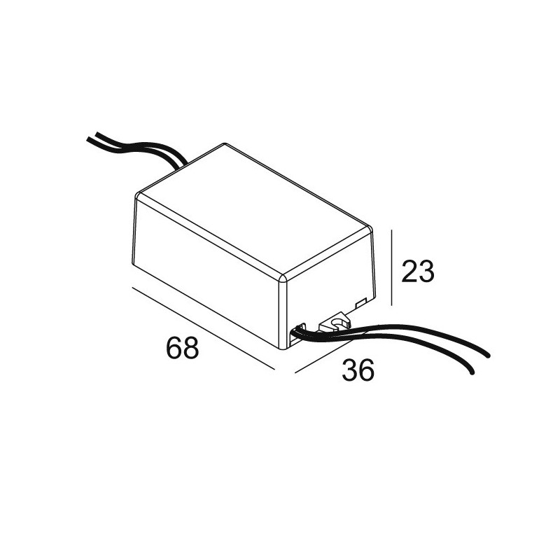 Delta Light LED POWER SUPPLY 700mA / 15W DIM8