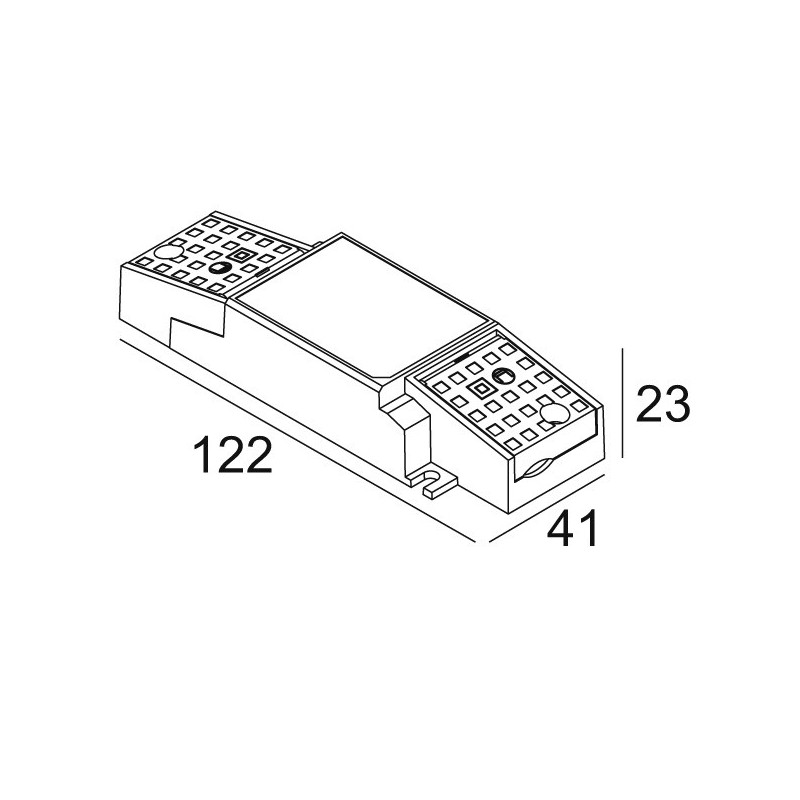Delta Light LED POWER SUPPLY MULTI POWER 200-350 / 15W DIM8