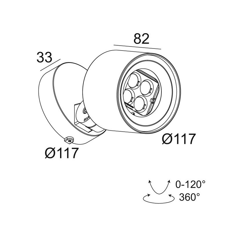 Delta Light FRAX S Stehlampe Bodenlampe / Wandlampe