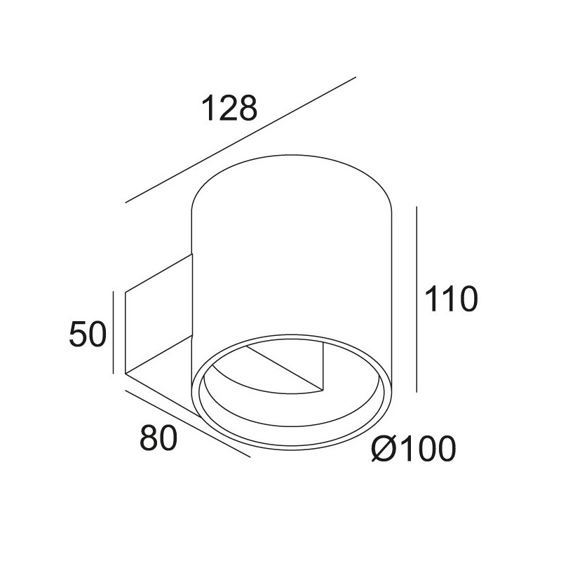 Delta Light ORBIT T LED Wandlampe