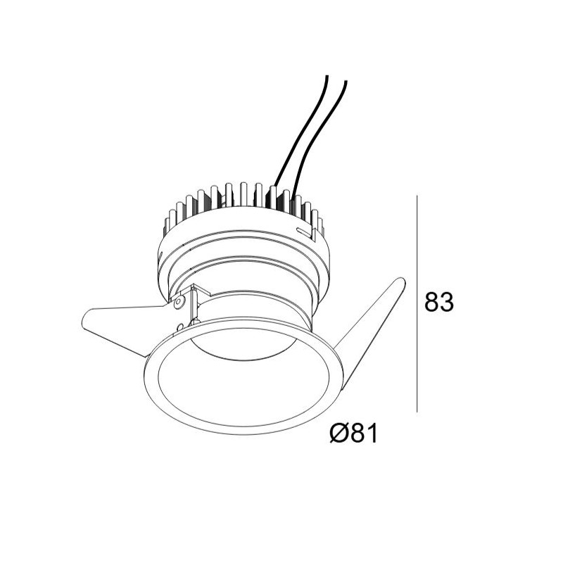 Delta Light PARTOU AC DIM8 Recessed spot