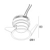 Delta Light PARTOU AC DIM8 Einbauspot