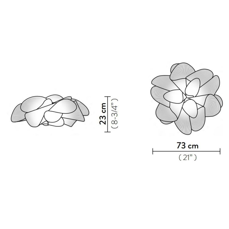 Slamp LA BELLE ETOILE CEILING LAMP