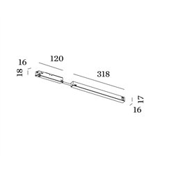 Wever & Ducré In Track Driver 100W