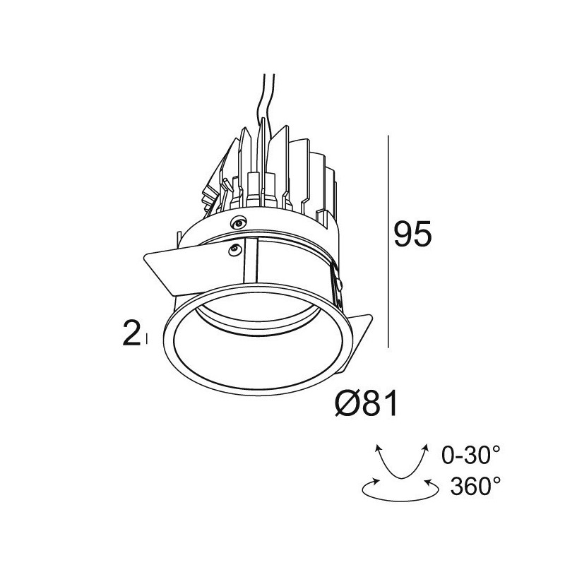 Delta Light DEEP RINGO OK LED Einbaustrahler