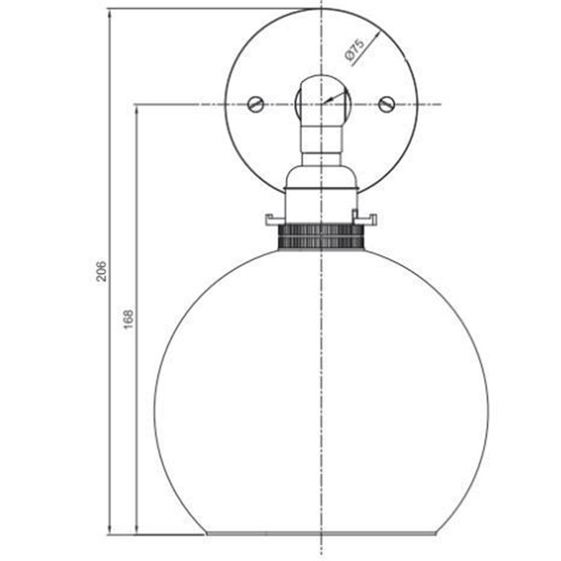 Tekna NAUTIC Stiffkey Ondine Wall lamp