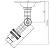 Tekna C LILLEY SPOT - LED (Lamp and driver inclusive) Deckenlampe