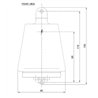 Tekna NAUTIC SPREADERLIGHT 230V - LED Wall lamp
