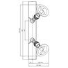 Tekna LILLEY SPOT ON RAIL 2 - LED (300MM) Ceiling lamp