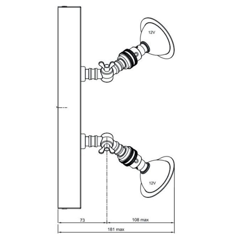 Tekna LILLEY SPOT ON RAIL 2 - LED (300MM) Ceiling lamp