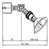Tekna C LILLEY SPOT ON RAIL 3 - LED (600MM) Deckenlampe